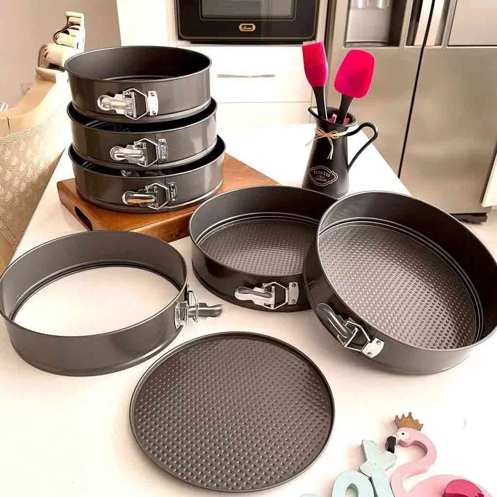 قالب کیک کمربندی سه عددی