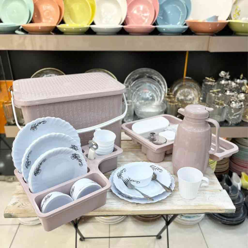 سرویس مسافرتی 70 پارچه پوناپلاست