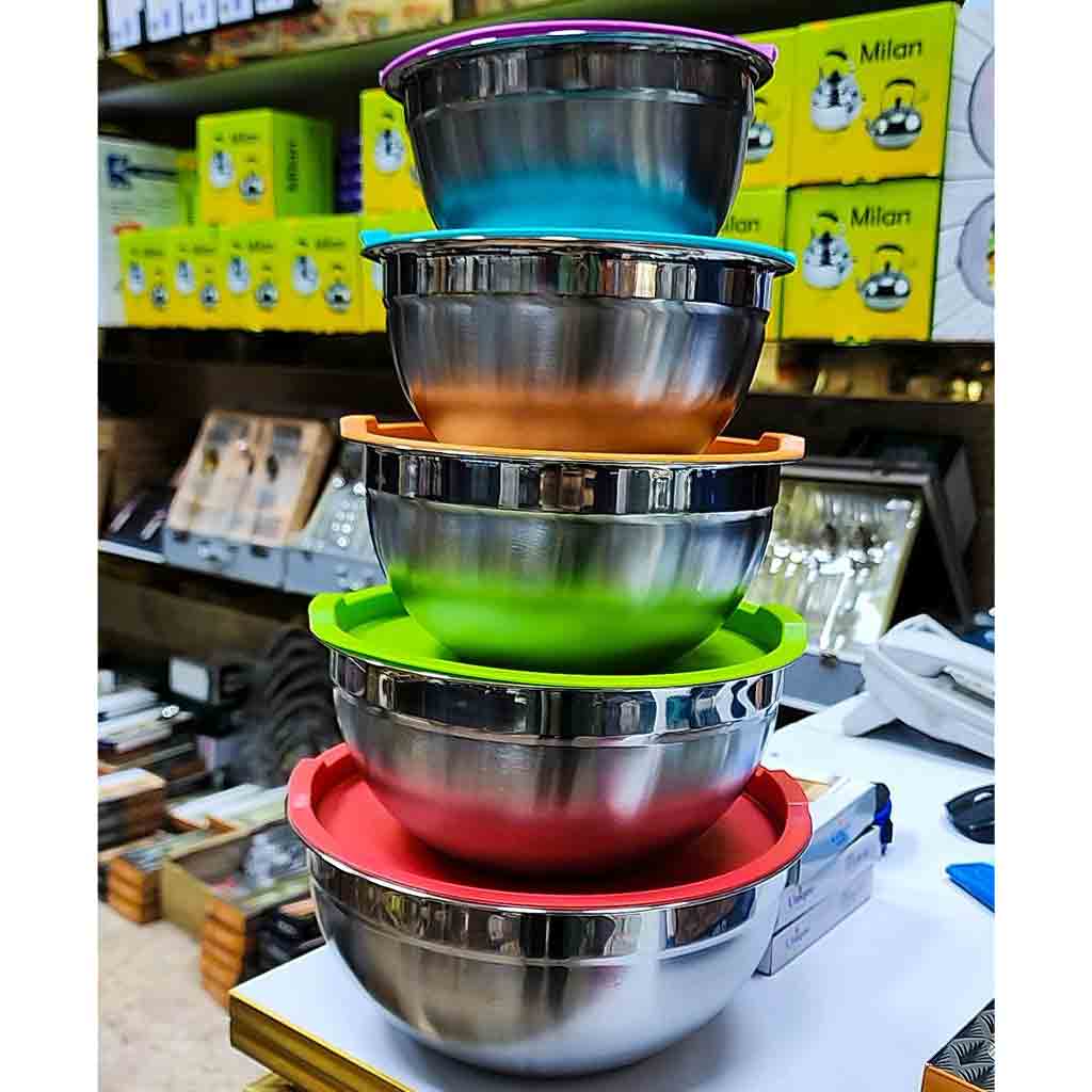 ست لگن درب دار