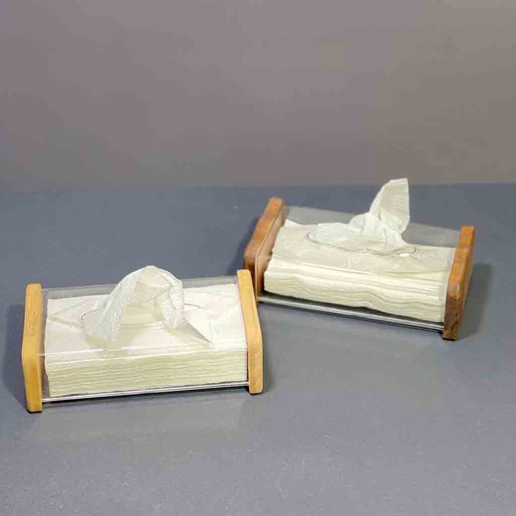 جادستمال کاغذی چوب و اکرولیک