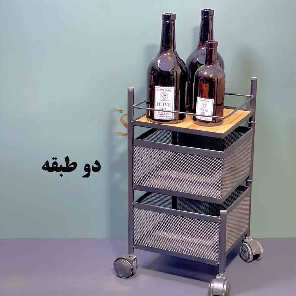 سبد سیب  زمینی و پیاز طرح مربع چرخان