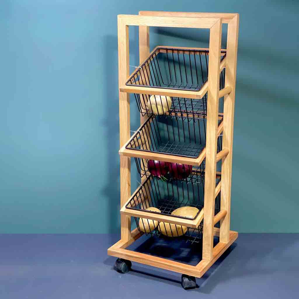 سبد سیب زمینی و پیاز مدل پتوس سبد مربع