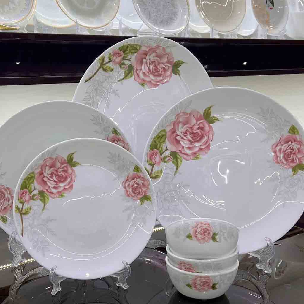 سرویس غذاخوری آرکوپال آیروپال طرح مهکامه صورتی گرد