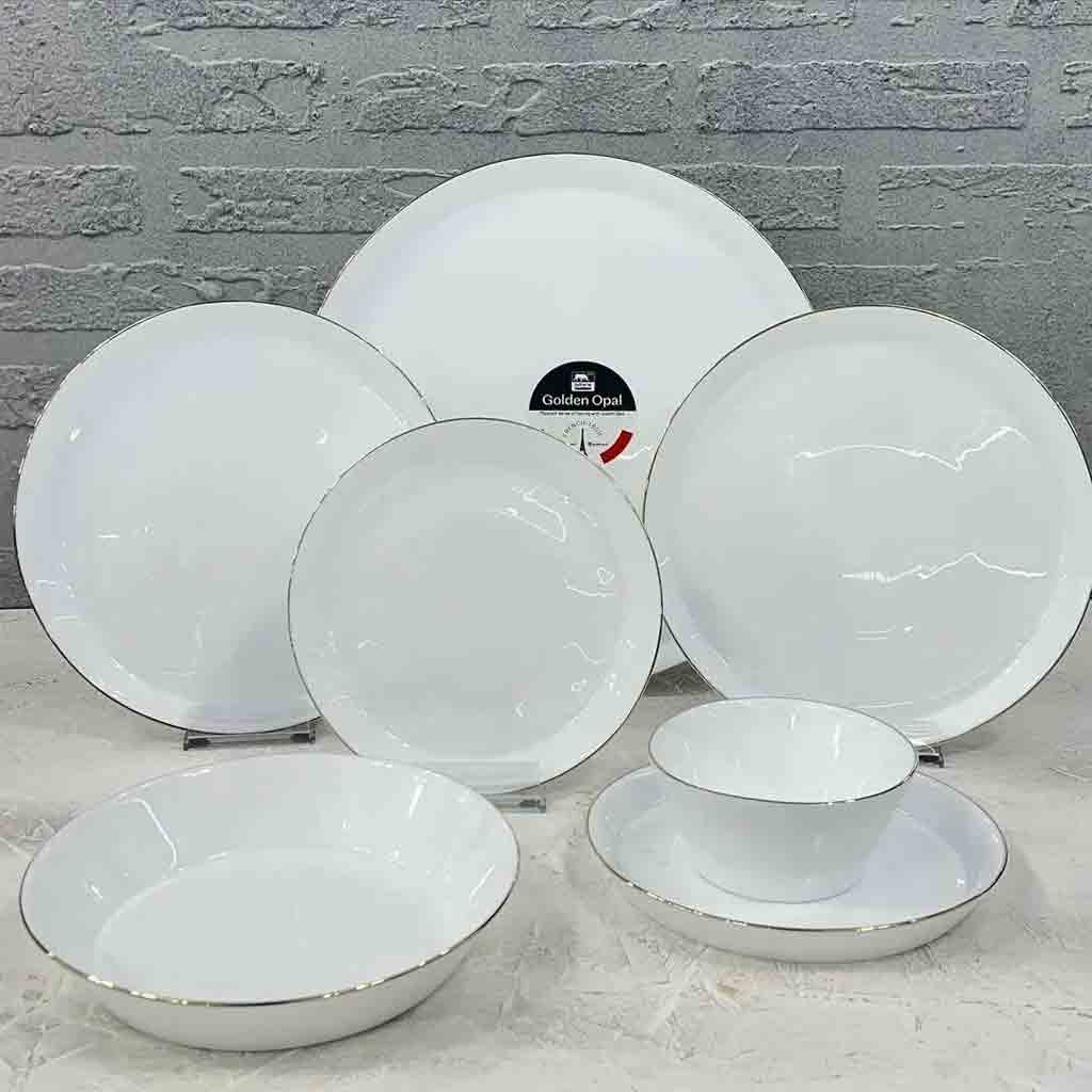 سرویس آرکوپال استراکچر سفید لب طلا