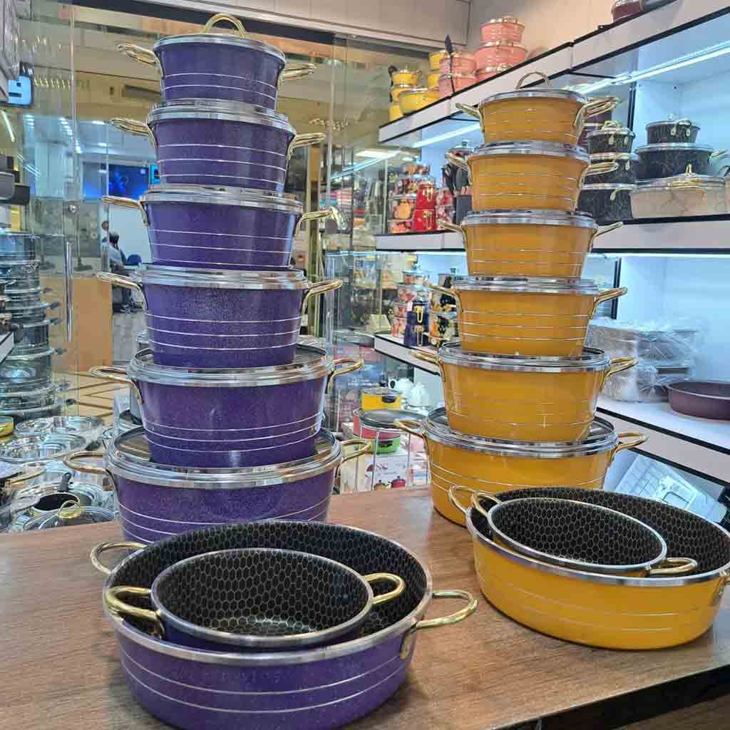 سرویس قابلمه پرتوکالا گلدانی