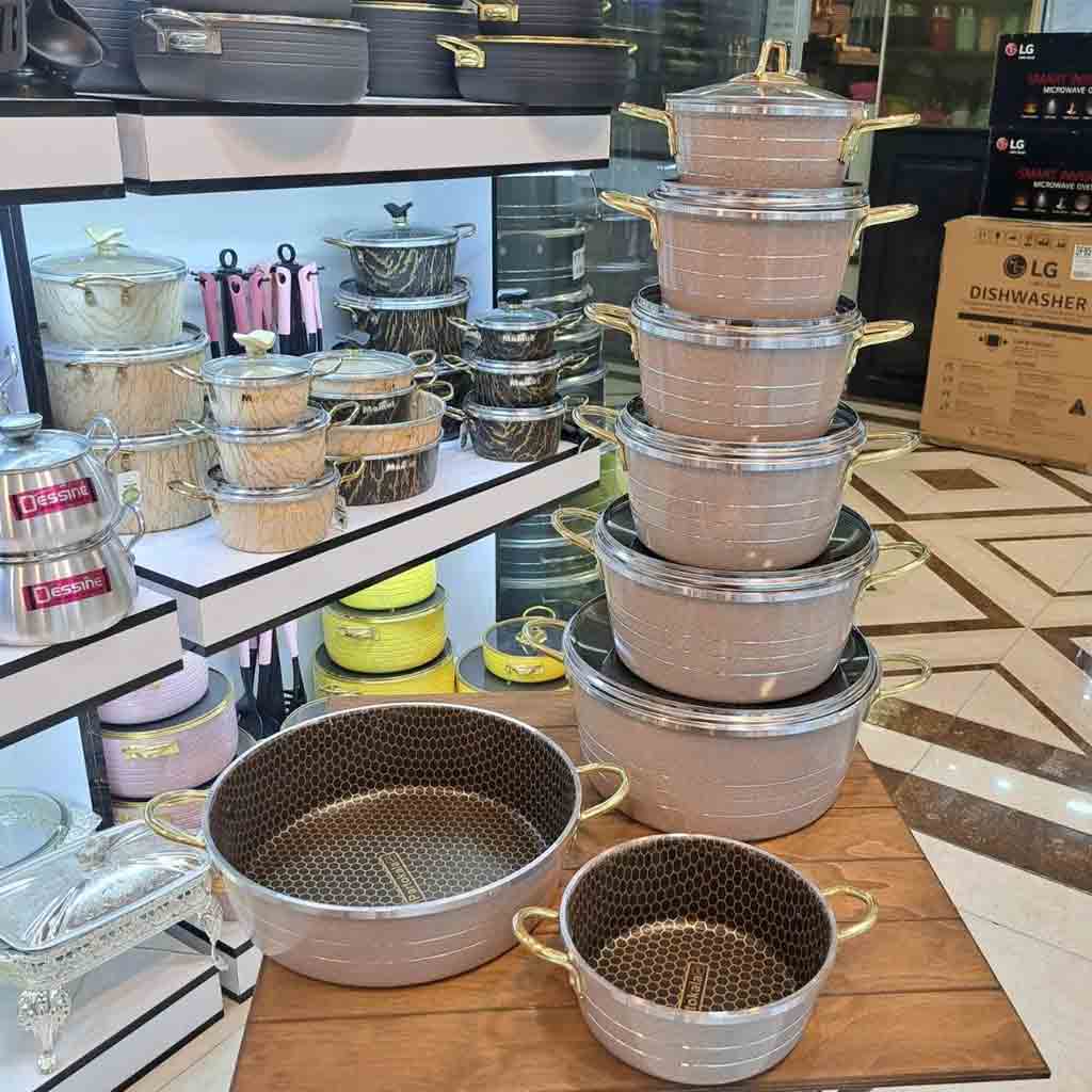 سرویس قابلمه پرتوکالا گلدانی