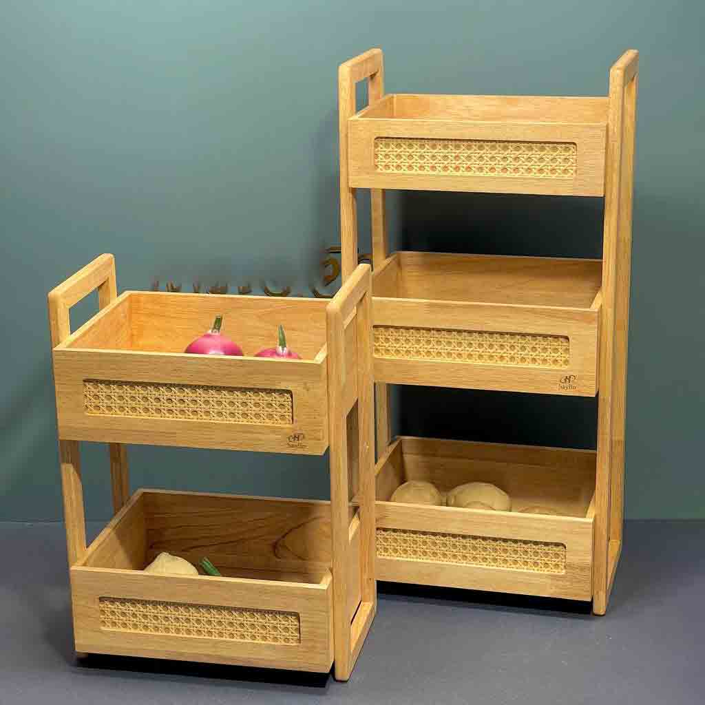 سبد سیب زمینی پیاز حصیری