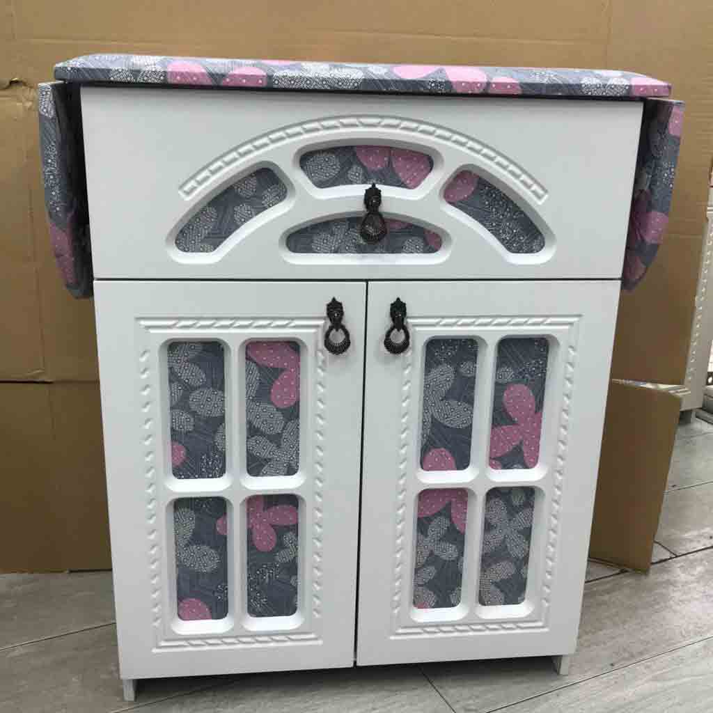 میز اتو جا چرخ دار سفید