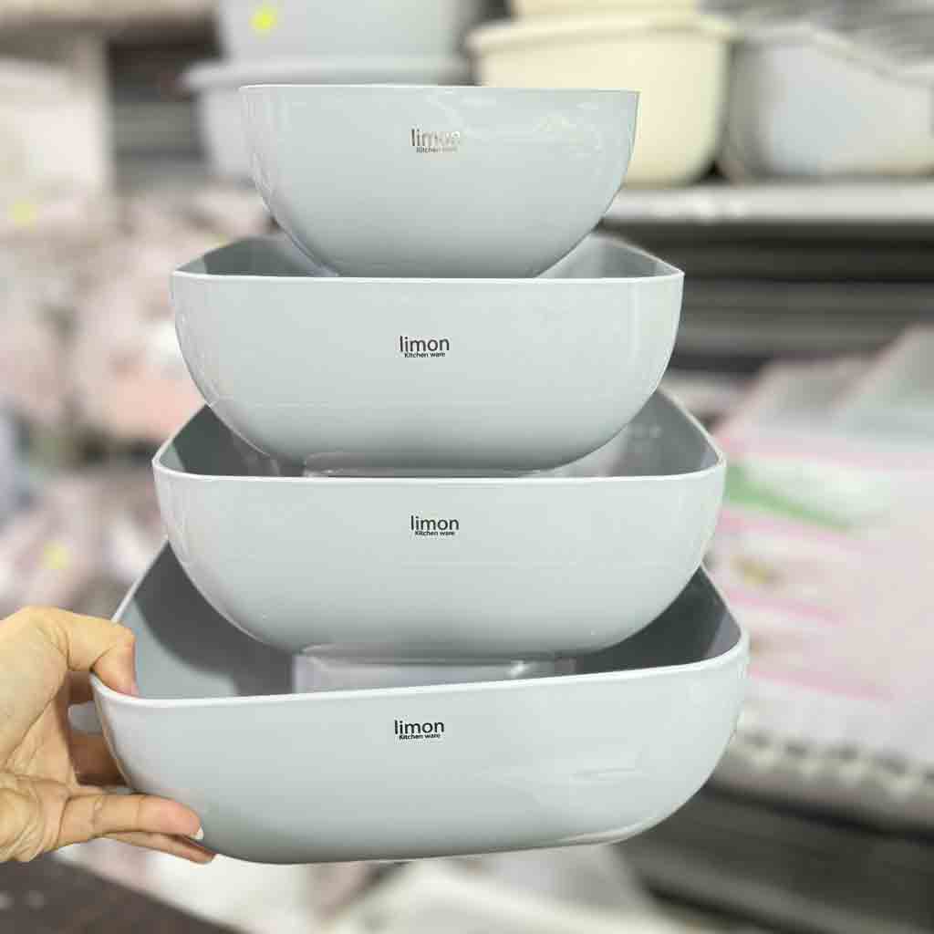 ست کاسه چهارگوش لیمون کد996