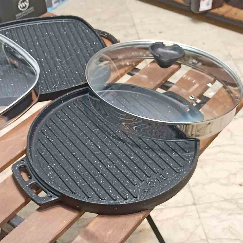 تابه گریل گرد و مربع