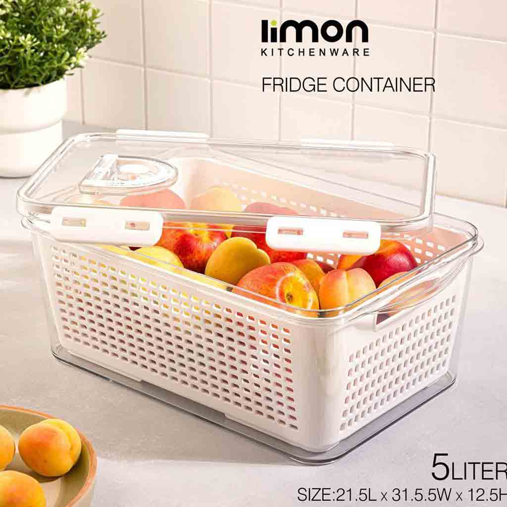 باکس تو یخچالی لیمون 5 لیتری کد2424