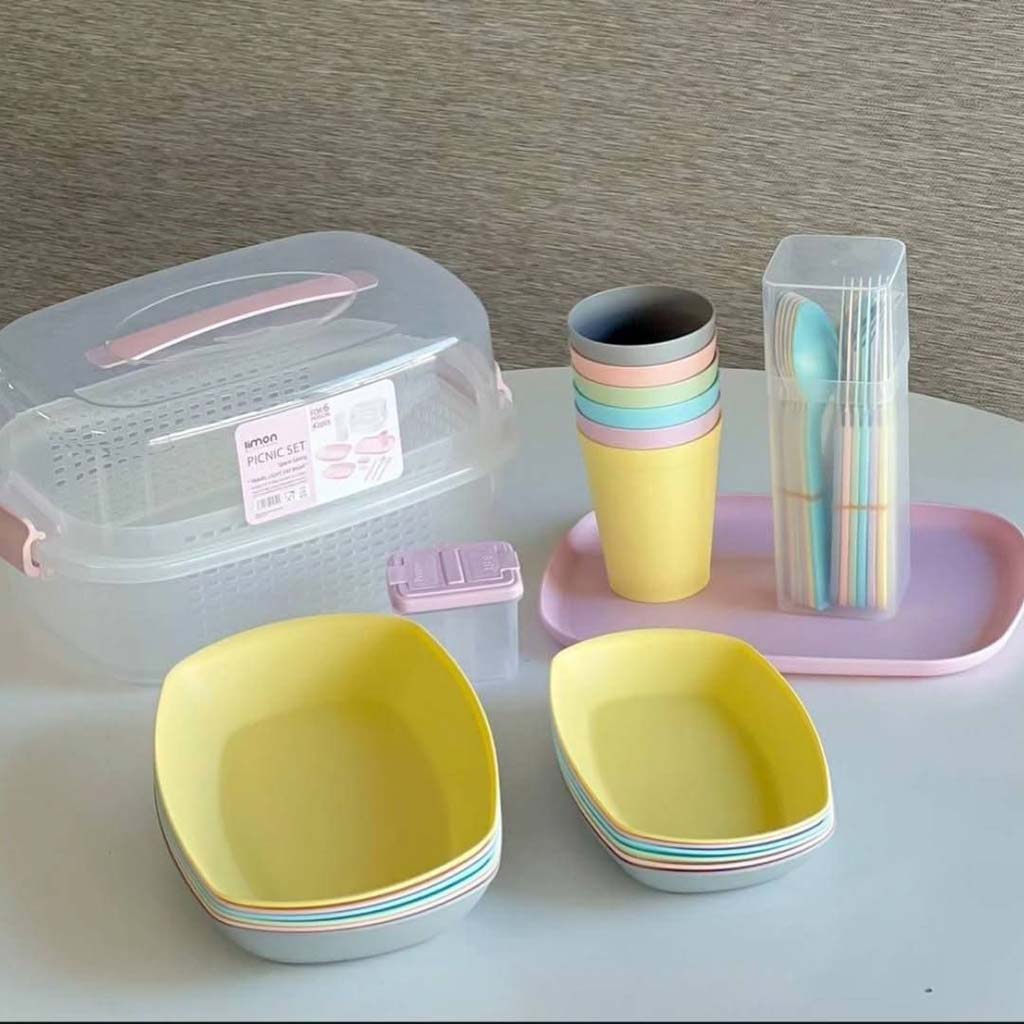 ست مسافرتی لیمون الوان 42 پارچه