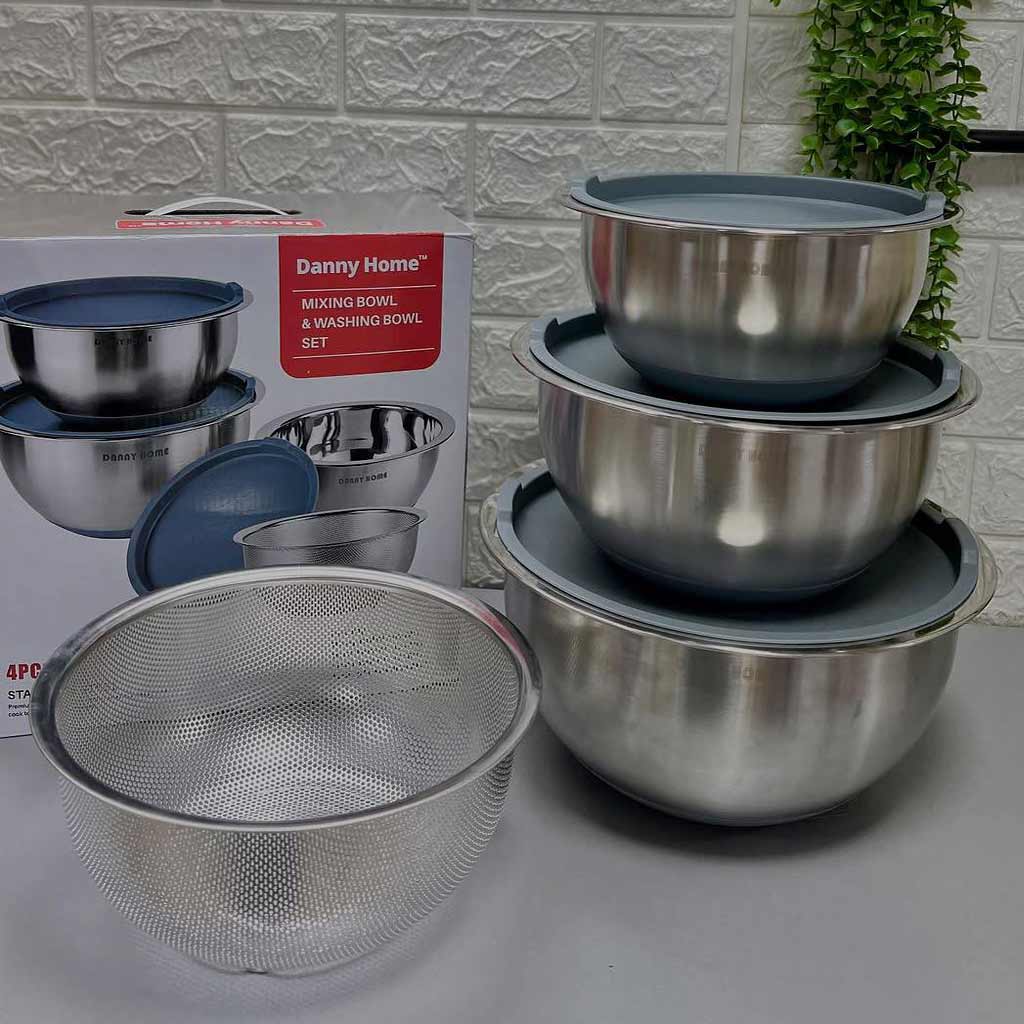 ست لگن استیل دنی هوم